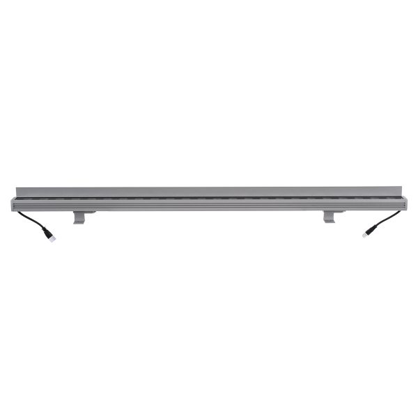 WASHER-FAIA 90188 Μπάρα Φωτισμού Wall Washer με Αντιθαμβωτική Γρίλια LED 24W 2400lm 15° DC 24V Αδιάβροχο IP65 Ψυχρό Λευκό 6000K Dimmable - Ασημί - Μ100 x Π4 x Υ5.5cm - 3 Χρόνια Εγγύηση - Image 4