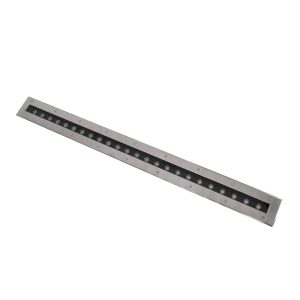 UNDERGROUND-REMVI 90194-R Χωνευτό Φωτιστικό Wall Washer Δαπέδου LED 18W 1440lm 10° DC 24V Αδιάβροχο IP68 L100 x W9 x H7.2cm Κόκκινο – Ανοξείδωτο Ατσάλι – 3 Years Warranty