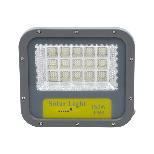 HECATE 90205 Αυτόνομος Ηλιακός Προβολέας LED SUPREME Series SMD 150W 15000lm με Ενσωματωμένη Μπαταρία 15000mAh - Φωτοβολταϊκό Πάνελ με Αισθητήρα Ημέρας-Νύχτας και Ασύρματο Χειριστήριο RF 2.4Ghz Αδιάβροχος IP66 Ψυχρό Λευκό 6000K - 3 Χρόνια Εγγύηση - Image 4