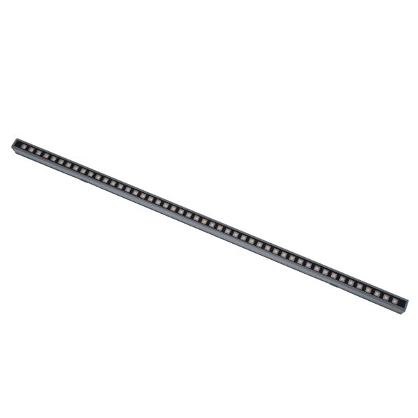 DIGI-BAR 90211 Ψηφιακή Pixel Addressable Facade Μπάρα LED 12W 840lm 45° DC 24V Αδιάβροχο IP65 8 x Pixel Θερμό Λευκό 2700K DMX512 Dimmable SPI/TTL Protocol IC UCS512C4 - Γκρι Ανθρακί - Μ100 x Π3.5 x Υ3.2cm - 3 Χρόνια Εγγύηση - Image 2