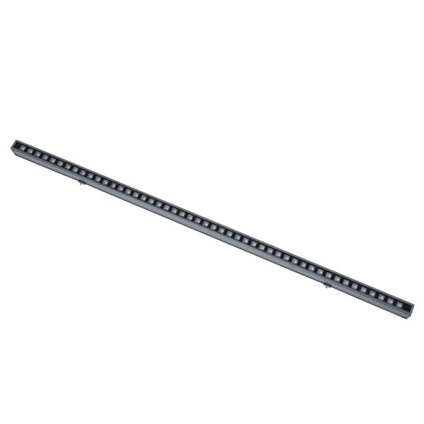 DIGI-BAR 90212 Ψηφιακή Pixel Addressable Facade Μπάρα LED 12W 720lm 45° DC 24V Αδιάβροχο IP65  8 x Pixel RGB DMX512 Dimmable SPI/TTL Protocol IC UCS512C4 - Γκρι Ανθρακί - Μ100 x Π3.5 x Υ3.2cm - 3 Χρόνια Εγγύηση - Image 2
