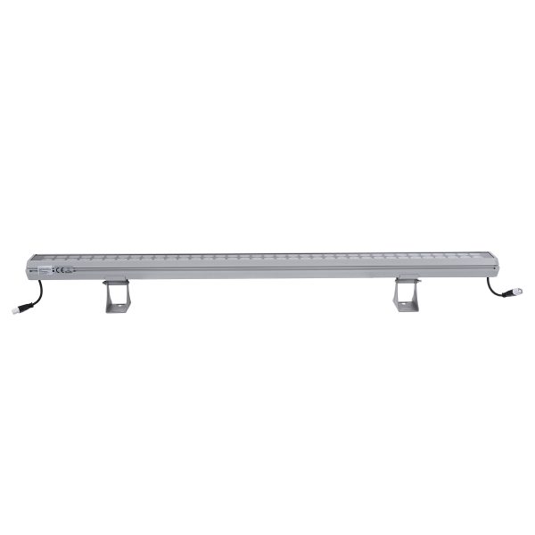 WASHER-GAIA 90215 Μπάρα Φωτισμού Wall Washer LED 144W 12960lm 10° DC 24V Αδιάβροχο IP67 Θερμό Λευκό 2700K Dimmable - Ασημί - Μ100 x Π7.3 x Υ4.3cm - 3 Χρόνια Εγγύηση - Image 4