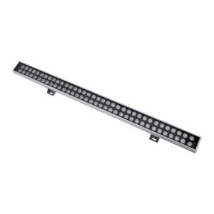 WASHER-GAIA 90216 Μπάρα Φωτισμού Wall Washer LED 144W 12240lm 10° DC 24V Αδιάβροχο IP67 Πολύχρωμο RGBW DMX512 Dimmable – Ασημί – Μ100 x Π7.3 x Υ4.3cm – 3 Χρόνια Εγγύηση