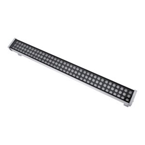 WASHER-GAIA 90218 Μπάρα Φωτισμού Wall Washer LED 216W 18360lm 10° DC 24V Αδιάβροχο IP67 RGBW DMX512 Dimmable – Ασημί – Μ100 x Π10.2 x Υ9.5cm – 3 Χρόνια Εγγύηση