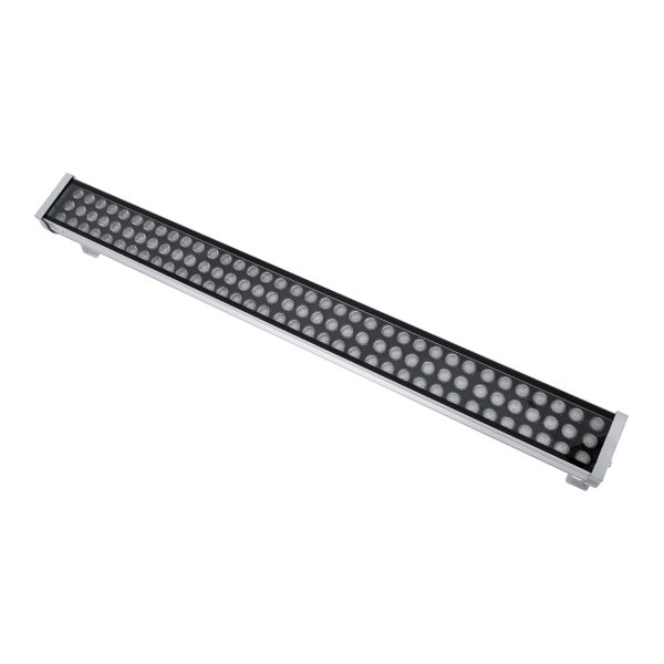 WASHER-GAIA 90218 Μπάρα Φωτισμού Wall Washer LED 216W 18360lm 10° DC 24V Αδιάβροχο IP67 RGBW DMX512 Dimmable - Ασημί - Μ100 x Π10.2 x Υ9.5cm - 3 Χρόνια Εγγύηση - Image 2