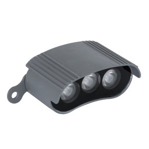 TREELIGHT-ZINA 90230 Κυρτή Μπάρα Φωτισμού Wall Washer με Αντιθαμβωτική Γρίλια Ειδική για Φυτά – Δέντρα LED 3W 255lm 30° DC 24V Αδιάβροχο IP65 Μ9 x Π6.5 x Υ4cm Αρχιτεκτονικό Πορτοκαλί 2200K – Γκρι Ανθρακί – 3 Years Warranty