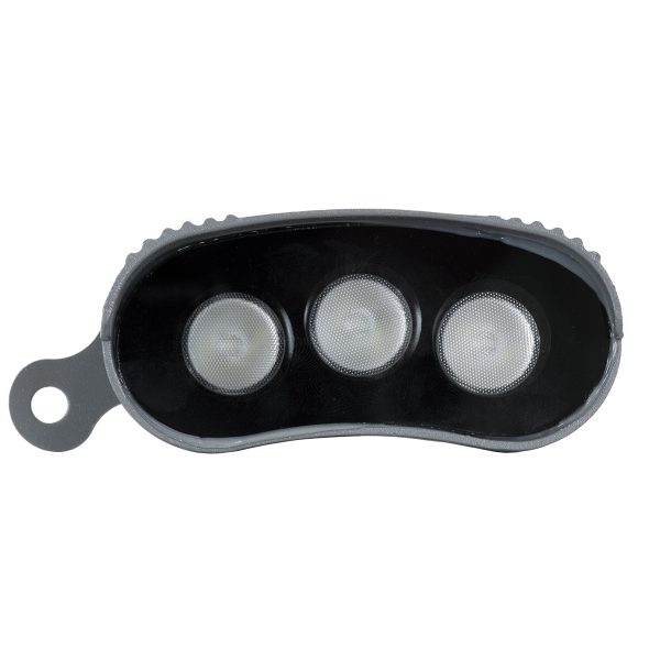 TREELIGHT-ZINA 90230 Κυρτή Μπάρα Φωτισμού Wall Washer με Αντιθαμβωτική Γρίλια Ειδική για Φυτά - Δέντρα LED 3W 255lm 30° DC 24V Αδιάβροχο IP65 Μ9 x Π6.5 x Υ4cm Αρχιτεκτονικό Πορτοκαλί 2200K - Γκρι Ανθρακί - 3 Years Warranty - Image 3
