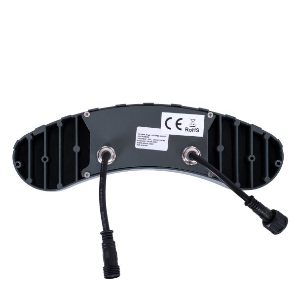 TREELIGHT-KINA 90231 Κυρτή Μπάρα Φωτισμού Wall Washer με Αντιθαμβωτική Γρίλια Ειδική για Φυτά - Δέντρα LED 18W 1530lm 15° DC 24V Αδιάβροχο IP65 L24.5 x W7 x H8cm Αρχιτεκτονικό Πορτοκαλί 2200K - Γκρι Ανθρακί - 3 Years Warranty - Image 5