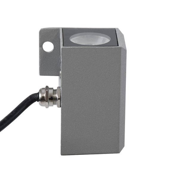 WALLLIGHT-DONA 90258 Φωτιστικό Γωνίας Τοίχου - Απλίκα LED 10W 850lm 10° AC 220-240V Αδιάβροχο IP66 Μ8.2 x Π8.2 x Υ6cm Αρχιτεκτονικό Πορτοκαλί 2200K - Γκρι - 3 Years Warranty - Image 5