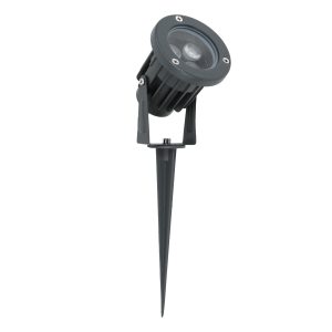 TREELIGHT-TZINA 90352 Σποτ Φωτισμού Ειδικό για Φυτά – Δέντρα με Βάση Κήπου / Καρφωτό LED 3W 285lm 10° DC 24V Αδιάβροχο IP65 L10.5 x W7.5 x H7.5cm Φυσικό Λευκό 4500K – Γκρι Ανθρακί – 3 Years Warranty