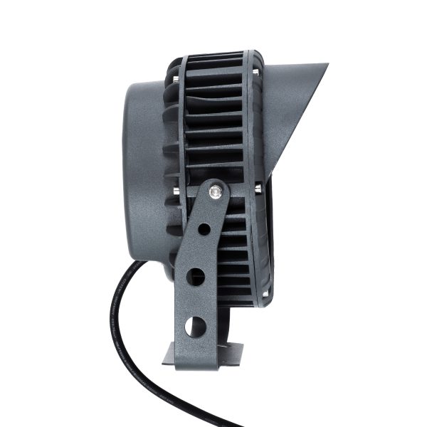 TREELIGHT-VINA 90361 Σποτ Φωτισμού με Αντιθαμβωτική Γρίλια Ειδικό για Φυτά - Δέντρα με Βάση Κήπου / Καρφωτό LED 24W 2280lm 10° DC 24V Αδιάβροχο IP65 L21.5 x W18.3 x H14cm Φυσικό Λευκό 4500K - Γκρι Ανθρακί - 3 Years Warranty - Image 4