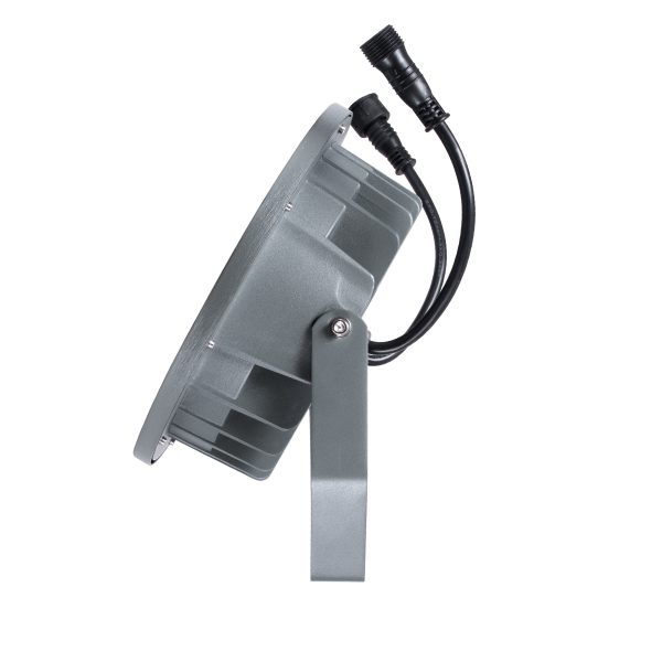 TREELIGHT-RIVA 90366 Σποτ Φωτισμού Ειδικό για Φυτά - Δέντρα με Βάση Κήπου / Καρφωτό LED 24W 2040lm 10° DC 24V Αδιάβροχο IP67 Φ20.5 x Υ6.5cm RGBW DMX512 - Γκρι Ανθρακί - 3 Years Warranty - Image 5