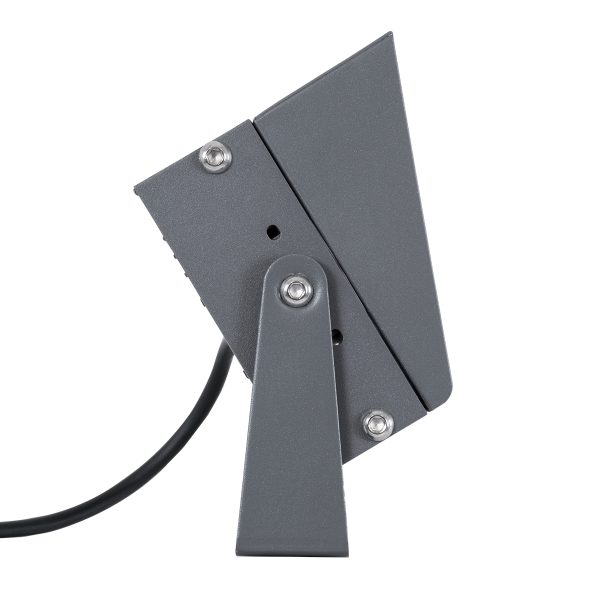FLOOD-KAMY 90372 Προβολέας Σποτ Wall Washer με Αντιθαμβωτική Γρίλια LED 30W 2700lm 5° DC 24V Αδιάβροχο IP65 Θερμό Λευκό 3000K Dimmable - Γκρι Ανθρακί - Μ19.5 x Π10.7 x Υ9.5cm - 3 Χρόνια Εγγύηση - Image 4