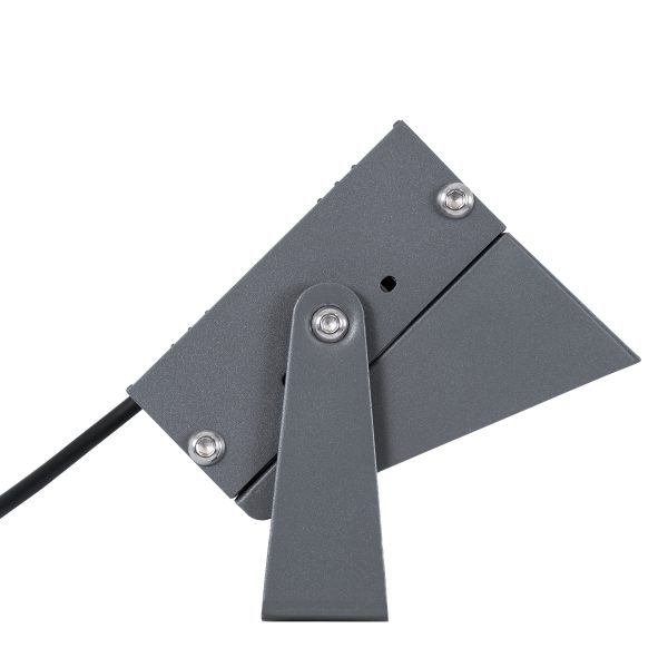 FLOOD-KAMY 90372 Προβολέας Σποτ Wall Washer με Αντιθαμβωτική Γρίλια LED 30W 2700lm 5° DC 24V Αδιάβροχο IP65 Θερμό Λευκό 3000K Dimmable - Γκρι Ανθρακί - Μ19.5 x Π10.7 x Υ9.5cm - 3 Χρόνια Εγγύηση - Image 5