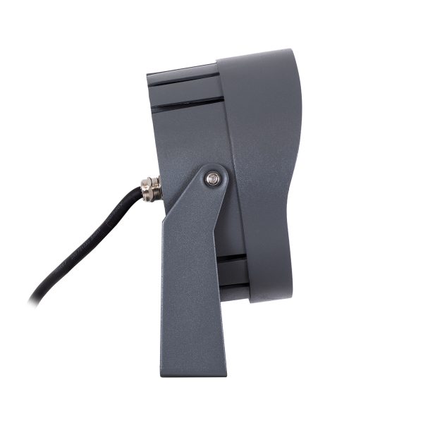 FLOOD-NIGMA 90377 Προβολέας Σποτ Wall Washer με Αντιθαμβωτική Γρίλια LED 24W 2040lm 30° DC 24V Αδιάβροχο IP65 Πορτοκαλί 2200K Dimmable - Γκρι Ανθρακί - Μ15 x Π15 x Υ9.1cm - 3 Χρόνια Εγγύηση - Image 3