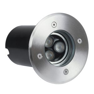 UNDERWATER-LUNTA 90401 Υποβρύχιο Χωνευτό Κινούμενο Φωτιστικό Σποτ Ειδικό για Σιντριβάνια LED 12W 1080lm 60° DC 24V Αδιάβροχο IP68 Φ12 x Υ13cm Θερμό Λευκό 2700K – Ανοξείδωτο Ατσάλι – 3 Χρόνια Εγγύηση