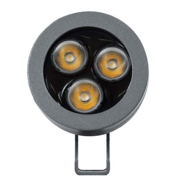 TREELIGHT-TREESPO 90464 Σποτ Φωτισμού για Φυτά - Δέντρα LED 6W 630lm 15° DC 24V Αδιάβροχο IP67 Πορτοκαλί 2200K Dimmable - Γκρι Ανθρακί - Μ6.6 x Π9 x Υ12cm - 3 Χρόνια Εγγύηση - Image 3