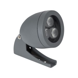 TREELIGHT-TREESPO 90467 Σποτ Φωτισμού για Φυτά – Δέντρα LED 6W 630lm 15° DC 24V Αδιάβροχο IP67 RGBW DMX512 Dimmable – Γκρι Ανθρακί – Μ6.6 x Π9 x Υ12cm – 3 Χρόνια Εγγύηση