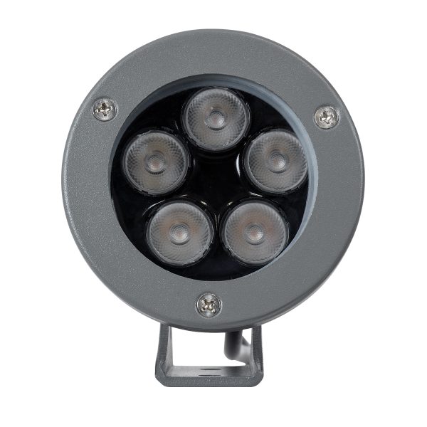 TREELIGHT-TREESPO 90468 Σποτ Φωτισμού για Φυτά - Δέντρα LED 12W 1260lm 15° DC 24V Αδιάβροχο IP67 Πορτοκαλί 2200K Dimmable - Γκρι Ανθρακί - Μ9 x Π11 x Υ9cm - 3 Χρόνια Εγγύηση - Image 3
