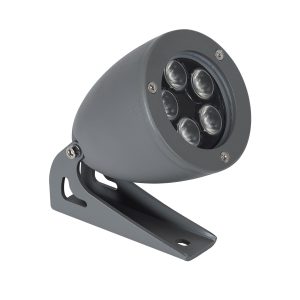TREELIGHT-TREESPO 90470 Σποτ Φωτισμού Ειδικό για Φυτά – Δέντρα LED 12W 1380lm 15° DC 24V Αδιάβροχο IP67 Μ9 x Π11 x Υ9cm Φυσικό Λευκό 4500K – Γκρι Ανθρακί – 3 Years Warranty