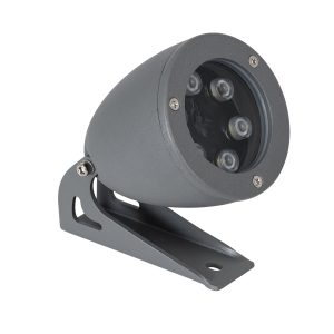 TREELIGHT-TREESPO 90471 Σποτ Φωτισμού για Φυτά – Δέντρα LED 12W 1260lm 15° DC 24V Αδιάβροχο IP67 RGBW DMX512 Dimmable – Γκρι Ανθρακί – Μ9 x Π11 x Υ9cm – 3 Χρόνια Εγγύηση