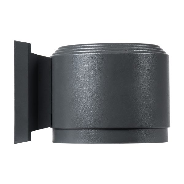 WALLLIGHT-GONA 90484 Φωτιστικό Τοίχου - Απλίκα LED 24W 2280lm 5° DC 24V Αδιάβροχο IP67 Μ13 x Π16.5 x Υ5cm Φυσικό Λευκό 4500K - Γκρι Ανθρακί - 3 Years Warranty - Image 4