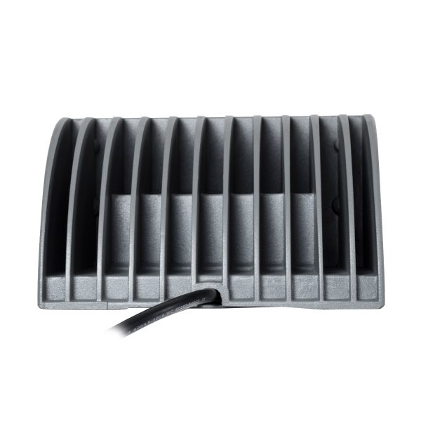 FLOOD-DENA 90486 Επιτοίχιος Προβολέας Wall Washer για Φωτισμό Κτιρίων - Απλίκα & Δαπέδου LED 16W 1520lm 5° DC 24V Αδιάβροχο IP67 Μ15.5 x Π13 x Υ9.1cm Φυσικό Λευκό 4500K - Γκρι Ανθρακί - 3 Years Warranty - Image 5
