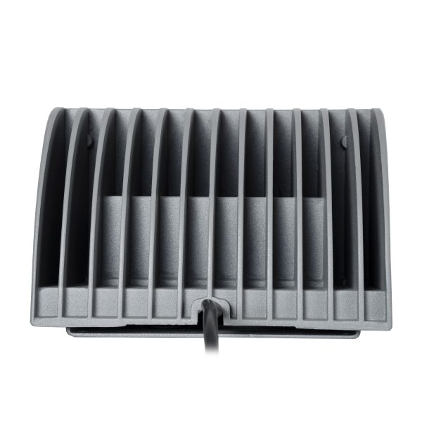 FLOOD-DENA 90488 Επιτοίχιος Προβολέας Wall Washer για Φωτισμό Κτιρίων - Απλίκα & Δαπέδου LED 30W 2850lm 5° DC 24V Αδιάβροχο IP67 Μ18.5 x Π13 x Υ12cm Φυσικό Λευκό 4500K - Γκρι Ανθρακί - 3 Years Warranty - Image 5