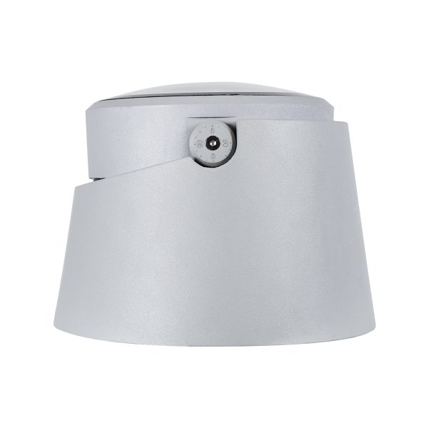 FLOOD-RANA 90489 Κινούμενος Προβολέας Σποτ Wall Washer LED 36W 3240lm 5° DC 24V Αδιάβροχο IP67 Θερμό Λευκό 2700K Dimmable - Γκρι - Μ26.5 x Π26.5 x Υ20cm - 3 Χρόνια Εγγύηση - Image 5