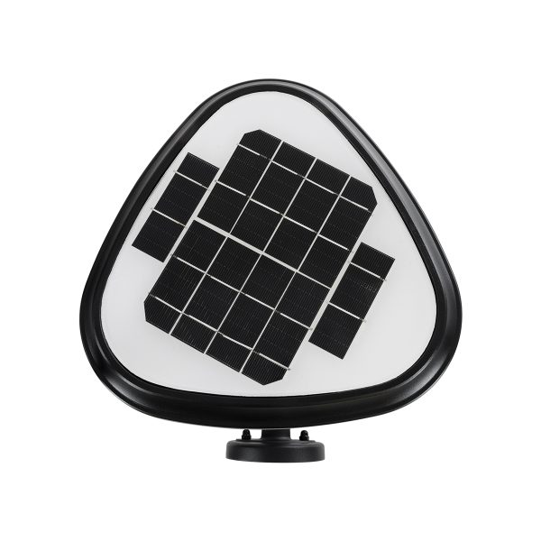 NATURE 90526 Φωτιστικό Κολωνάκι Κήπου LED 10W 330lm 120° με Ενσωματωμένο Φωτοβολταϊκό Panel 6V 2W & Επαναφορτιζόμενη Μπαταρία Li-ion 3.2V 1800mAh με Αισθητήρα Ημέρας-Νύχτας Αδιάβροχο IP65 Ψυχρό Λευκό 6000K - Γκρι Ανθρακί - Μ26 x Π29 x Υ36cm - 2 Χρόνια - Image 5