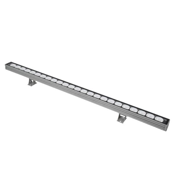 WASHER-JAVIA 90557 Μπάρα Φωτισμού Wall Washer LED 48W 3840lm 5° DC 24V Αδιάβροχο IP67 RGBW DMX512 Dimmable - Γκρι Ανθρακί - Μ100 x Π5.2 x Υ3.6cm - 3 Χρόνια Εγγύηση - Image 2