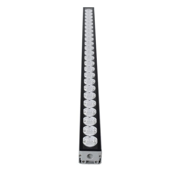 WASHER-JAVIA 90557 Μπάρα Φωτισμού Wall Washer LED 48W 3840lm 5° DC 24V Αδιάβροχο IP67 RGBW DMX512 Dimmable - Γκρι Ανθρακί - Μ100 x Π5.2 x Υ3.6cm - 3 Χρόνια Εγγύηση - Image 3