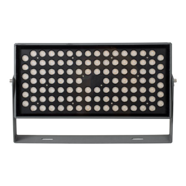 FLOOD-ZANA 90558 Προβολέας Σποτ Wall Washer LED 100W 9000lm 30° DC 24V Αδιάβροχο IP65 Θερμό Λευκό 2700K Dimmable - Γκρι Ανθρακί - Μ45.5 x Π28 x Υ10cm - 3 Χρόνια Εγγύηση - Image 3