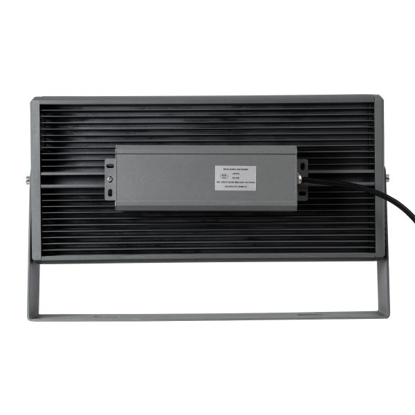 FLOOD-ZANA 90558 Προβολέας Σποτ Wall Washer LED 100W 9000lm 30° DC 24V Αδιάβροχο IP65 Θερμό Λευκό 2700K Dimmable - Γκρι Ανθρακί - Μ45.5 x Π28 x Υ10cm - 3 Χρόνια Εγγύηση - Image 4