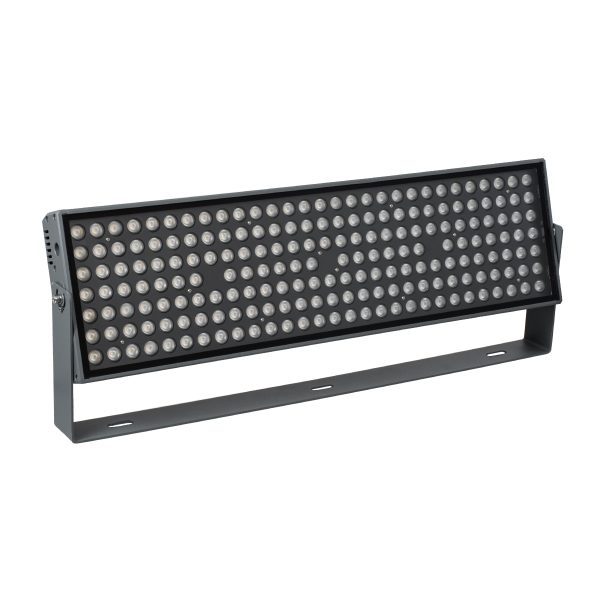 FLOOD-ZANA 90560 Προβολέας Σποτ Wall Washer LED 200W 18000lm 30° DC 24V Αδιάβροχο IP65 Θερμό Λευκό 2700K Dimmable - Γκρι Ανθρακί - Μ70 x Π29 x Υ10cm - 3 Χρόνια Εγγύηση - Image 2