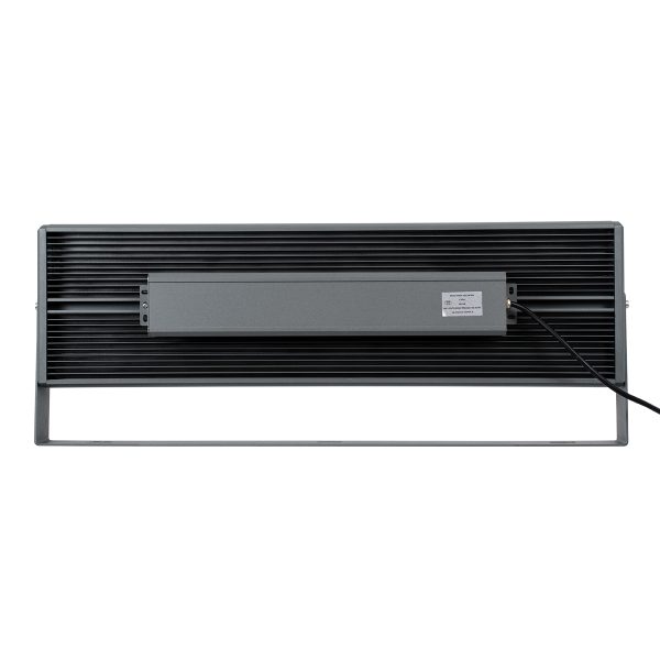 FLOOD-ZANA 90560 Προβολέας Σποτ Wall Washer LED 200W 18000lm 30° DC 24V Αδιάβροχο IP65 Θερμό Λευκό 2700K Dimmable - Γκρι Ανθρακί - Μ70 x Π29 x Υ10cm - 3 Χρόνια Εγγύηση - Image 4