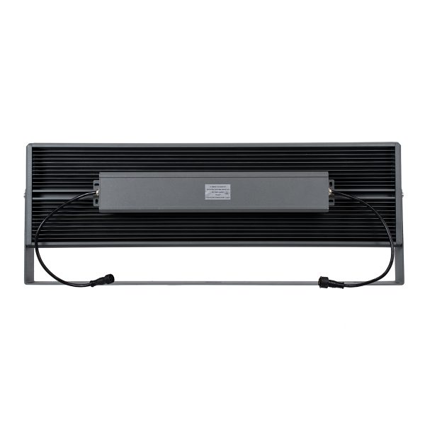 FLOOD-ZANA 90561 Προβολέας Σποτ Wall Washer LED 200W 17000lm 30° DC 24V Αδιάβροχο IP65 RGBW DMX512 Dimmable - Γκρι Ανθρακί - Μ70 x Π29 x Υ10cm - 3 Χρόνια Εγγύηση - Image 4