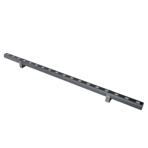 WASHER-PANDA 90580 Μπάρα Φωτισμού Wall Washer LED 18W 1710lm 15° DC 24V Αδιάβροχο IP67 Φυσικό Λευκό 4500K Dimmable - Γκρι Ανθρακί - Μ100 x Π4 x Υ3.5cm - 3 Χρόνια Εγγύηση - Image 2