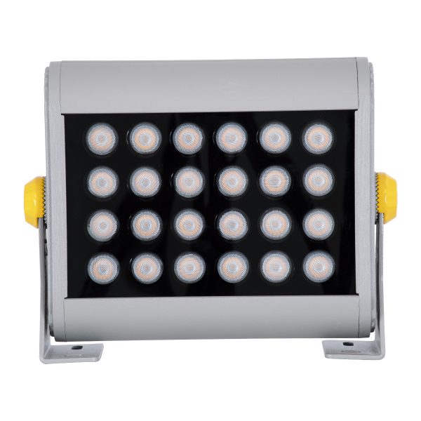 WASHER-PANDA 90582 Μπάρα Φωτισμού Wall Washer LED 36W 3060lm 15° DC 24V Αδιάβροχο IP67 Πορτοκαλί 2200K Dimmable - Γκρι Ανθρακί - Μ100 x Π4 x Υ3.5cm - 3 Χρόνια Εγγύηση - Image 3
