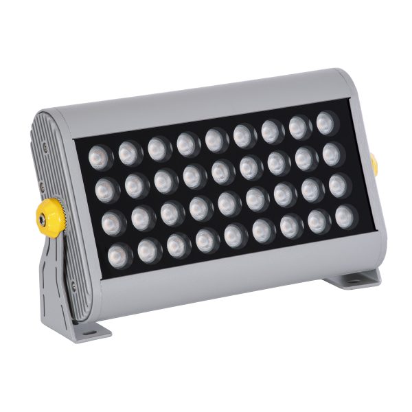 WASHER-PANDA 90583 Μπάρα Φωτισμού Wall Washer LED 36W 3240lm 15° DC 24V Αδιάβροχο IP67 Θερμό Λευκό 2700K Dimmable - Γκρι Ανθρακί - Μ100 x Π4 x Υ3.5cm - 3 Χρόνια Εγγύηση - Image 2