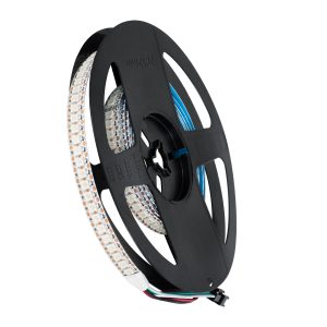 DIGIPRO 90597 Ψηφιακή Pixel Addressable Ταινία LED 36W/m 2880lm/m 120° DC 5V IP20 144 x SMD 5050 Chip/m 144 x Pixel/m Πολύχρωμο RGB Dimmable SPI/TTL Protocol IC WS2812/SK6812 – Μ200 x Π1.2 x Υ0.2cm – Ρολό 2 Μέτρων – 5 Χρόνια Εγγύηση