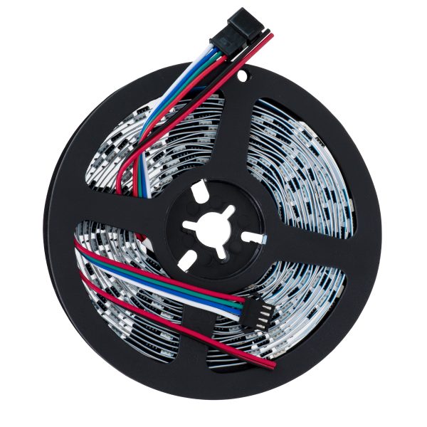 DIGIPRO 90599 Ψηφιακή Pixel Addressable Ταινία LED 9W/m 720lm/m 120° DC 12V IP20 30 x SMD 5050 Chip/m 30 x Pixel/m RGB Dimmable SPI/TTL Protocol IC TM1908 - Μ5000 x Π10 x Υ2mm - Ρολό 5 Μέτρων - 5 Χρόνια Εγγύηση - Image 3