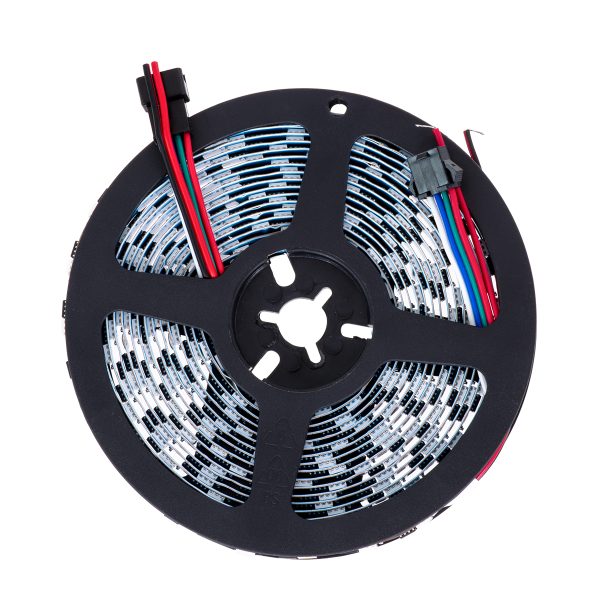 DIGIPRO 90603 Ψηφιακή Pixel Addressable Ταινία LED 14.4W/m 1296lm/m 120° DC 12V IP20 60 x SMD 5050 Chip/m 60 x Pixel/m Θερμό Λευκό 2700K Dimmable SPI/TTL Protocol IC TM1908 - Μ5000 x Π10 x Υ2mm - Ρολό 5 Μέτρων - 5 Χρόνια Εγγύηση - Image 3