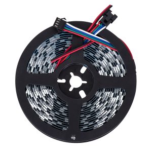 DIGIPRO 90604 Ψηφιακή Pixel Addressable Ταινία LED 14.4W/m 1152lm/m 120° DC 12V IP20 60 x SMD 5050 Chip/m 60 x Pixel/m Πολύχρωμο RGB Dimmable SPI/TTL Protocol IC TM1812 – Μ5000 x Π10 x Υ2mm – Ρολό 5 Μέτρων – 5 Χρόνια Εγγύηση