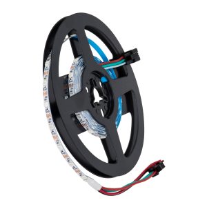 DIGIPRO 90605 Ψηφιακή Pixel Addressable Ταινία LED 14.4W/m 1152lm/m 120° DC 5V IP20 60 x SMD 3535 Chip/m 20 x Pixel/m Πολύχρωμο RGB Dimmable SPI/TTL Protocol IC WS2812/SK6812 – Μ2000 x Π4 x Υ1mm – Ρολό 2 Μέτρων – 5 Χρόνια Εγγύηση