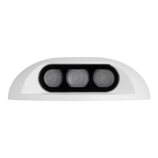 STEP-LUNA 90621 Αρχιτεκτονικό Φωτιστικό Διαδρόμου/Σκαλοπατιού LED 6W 600lm 10° DC 24V Αδιάβροχο IP65 RGB DMX512 Dimmable - Λευκό - Φ12 x Υ3cm - 3 Χρόνια Εγγύηση - Image 3