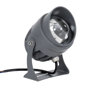 SPOT-XENIA 90632 Αρχιτεκτονικό Σποτ Φωτισμου LED 16W 1440lm 3° DC 24V Αδιάβροχο IP65 Θερμό Λευκό 3000K Dimmable – Γκρι Ανθρακί – Μ9 x Π9 x Υ12cm – 3 Χρόνια Εγγύηση