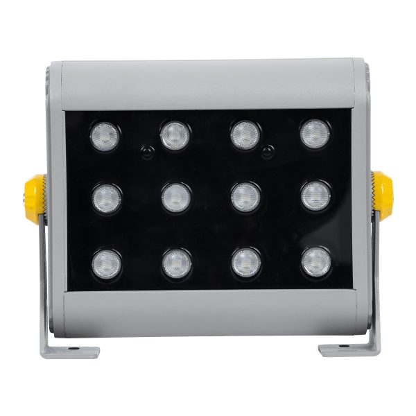 FLOOD-HENA 90641 Προβολέας Σποτ Wall Washer LED 24W 2400lm 30° DC 24V Αδιάβροχο IP65 RGB DMX512 Dimmable - Ασημί - Μ22.5 x Π6 x Υ16.5cm - 3 Χρόνια Εγγύηση - Image 3