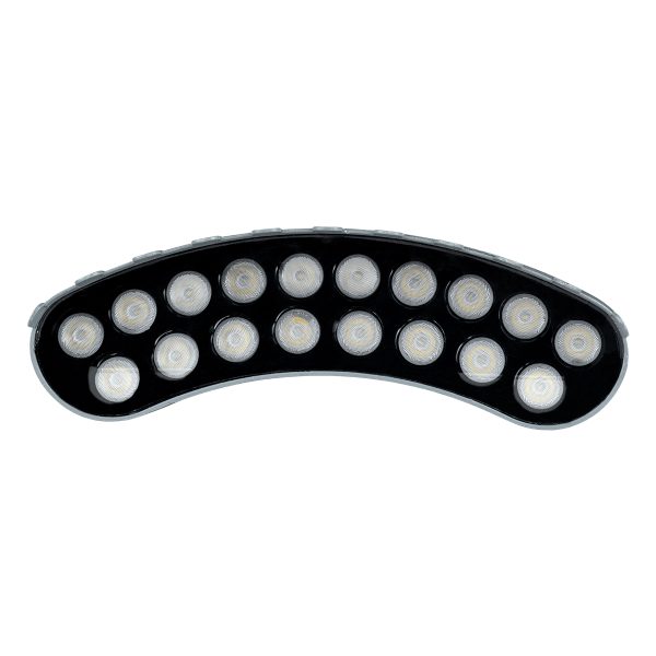 TREELIGHT-KINA 90685 Κυρτή Μπάρα Φωτισμού Wall Washer με Αντιθαμβωτική Γρίλια Ειδική για Φυτά - Δέντρα LED 18W 1710lm 30° DC 24V Αδιάβροχο IP65 Μ25 x Π6.5 x Υ6cm Φυσικό Λευκό 4500K - Γκρι Ανθρακί - 3 Years Warranty - Image 5