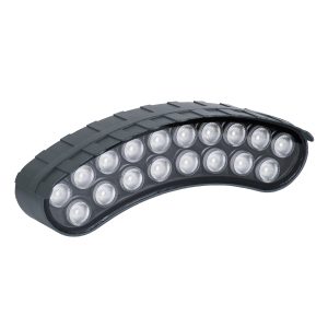 TREELIGHT-KINA 90686 Κυρτή Μπάρα Φωτισμού Wall Washer με Αντιθαμβωτική Γρίλια Ειδική για Φυτά – Δέντρα LED 18W 1530lm 15° DC 24V Αδιάβροχο IP67 L24.5 x W7 x H8cm RGBW DMX512 – Γκρι Ανθρακί – 3 Years Warranty